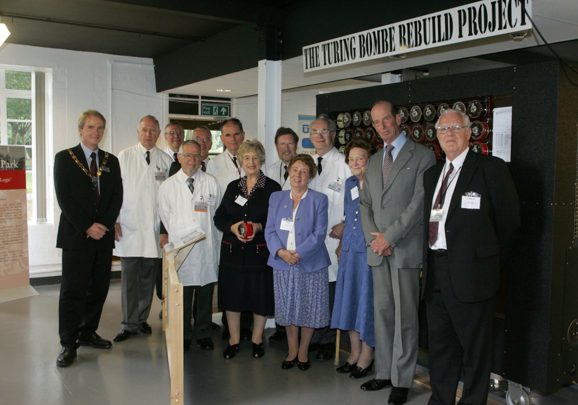 HRH Duke of Kent inaugurates Bombe