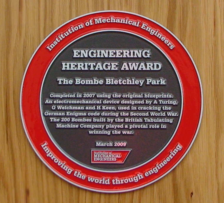 Bombe plaque