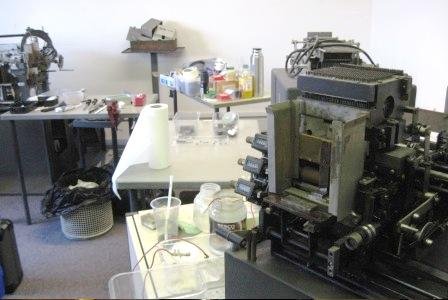 Powers Samas equipment under restoration at TNMoC