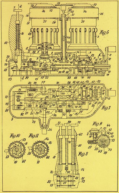 Multiple Curta Drawing