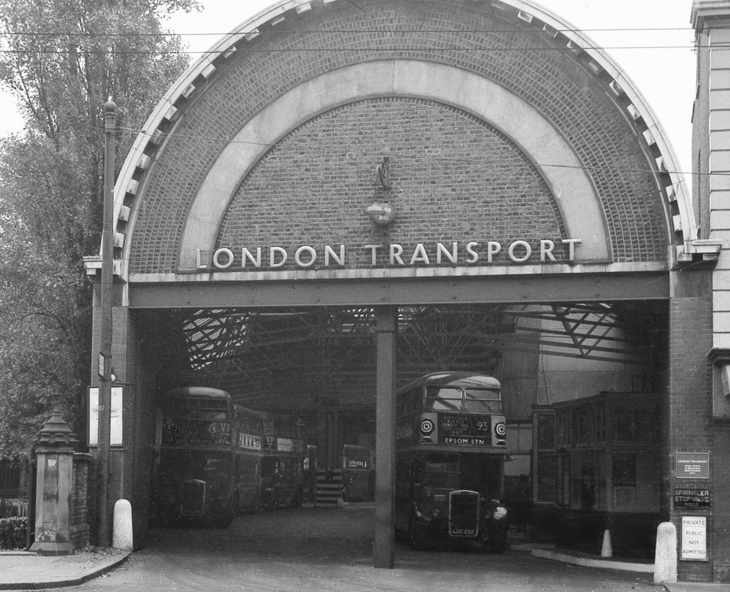 Putney Bridge Bus Garage