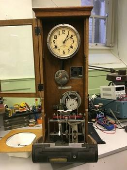 IBM Clocking-in clock